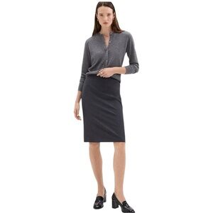 Theory Black Women's Skirt